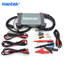 Hantek автомобильный осциллограф 6204BE, 4 канала, 200 МГц, портативный осциллограф, USB, ПК, Osciloscopio Diagnostics 2024 - купить недорого