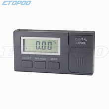 New Portable Inclinometer Protractor Plastic Level Bevel Box Magnetic Base Digital Angle Gauge Meter 2 ORD 2024 - buy cheap