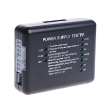 24 Pin Power Supply Tester Checker LED for PSU ATX SATA HDD Meter Measuring 12V 5V 3.3V 2024 - buy cheap