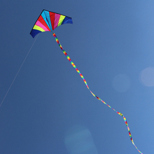 10 metros à prova d' água barra de arco-íris cauda de kite para delta kite dublês acessório ao ar livre diversão esportes brinquedos para crianças 2024 - compre barato