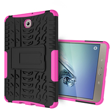 Funda con soporte para tableta Samsung GALAXY Tab S2 de 8,0 pulgadas, carcasa rígida de silicona híbrida con bolígrafo, SM T710, T715, T713, T719 2024 - compra barato