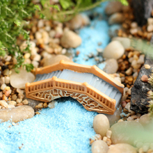 1 pçs mini simulado pedra arco ponte jardim de fadas miniaturas resina ornamentos micro paisagem decoração 2024 - compre barato