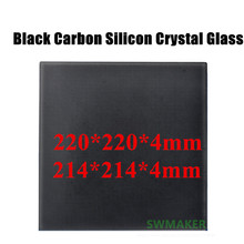 Cama calentada Ultrabase de 214/220mm placa de vidrio de superficie de construcción autoadhesiva o tipo de borosilicato para crealidad, Wanhao, impresora 3D pruu 2024 - compra barato