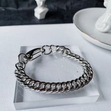 Pulseira de metal em estilo da moda, bracelete de metal simples, corrente para quilha, joia legal de tendência, personalidade, venda quente 2024 - compre barato