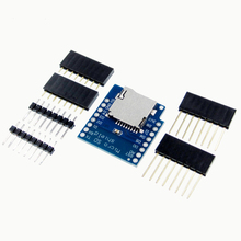 10 шт. Micro SD карта щит для D1 Mini TF WiFi ESP8266 совместимый SD беспроводной модуль для D1 Mini 2024 - купить недорого