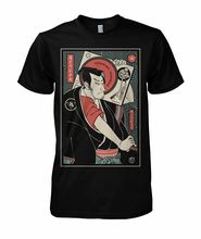 2019 Fashion Dj Samurai Original Funny Black T-Shirt S-3Xl Tees 2024 - buy cheap