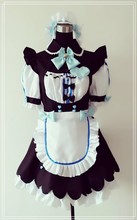 nekopara cosplay sissy maid costume lolita  uniform japanese french lingerie lockable  dress costume nekopara vanilla outfit 2024 - buy cheap