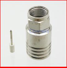 Conector coaxial RF RG11, 50 unids/lote, macho 2024 - compra barato