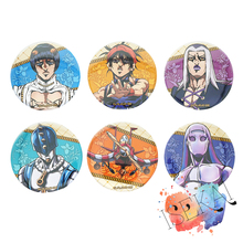 JoJos Bizarre Adventure Golden Wind Anime Vento Aureo Bruno Bucciarati Leone Abbacchio Narancia Ghirga Stand Metal Badge Pins 2024 - buy cheap