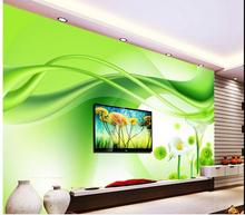Custom photo wallpaper 3D wall murals wallpaper Setting wall green horse calla lily flowers wall papers for living room decor 2024 - buy cheap