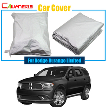 Cawanerl SUV Cover Car UV Anti Outdoor Rain Snow Sun Resistant Car Cover Dustproof For Dodge Durango Limited 2024 - buy cheap