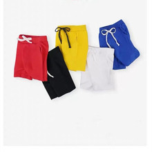 AJLONGER Kids clothing new candy color short hot summer boys beach pants shorts 2024 - buy cheap