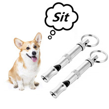 Ultrasonic Pet Dog Whistle Training Flute Adjustable Frequency Puppy Sound Repeller Keychain Equipment for Dogs Pet Supplies 2024 - buy cheap