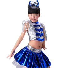 Children Jazz Dance Costumes Modern Dance Pettiskirt Cheerleading Girls Performance Clothing Hip Hop Jazz Stage Performance Set 2024 - buy cheap