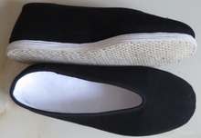 Sapatos artesanais de algodão kung fu tai chi, calçados respiráveis de microfibra para artes marciais e exercícios 2024 - compre barato