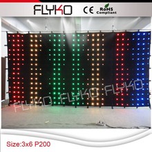 Free shipping cheap decorative led curtain light led curtain for dj booth 2024 - buy cheap