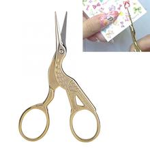 Professional Vintage Nail Art Stainless Steel Scissor Manicure Shear Tools Gold Nail Scissors Nail Art Pedicure Scissors Tool 2024 - buy cheap