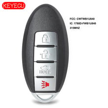 Keyecu-chave remota de carro 315mhz, 4b e para nissan sentra versa 2002-2008, fcc: 2024 - compre barato