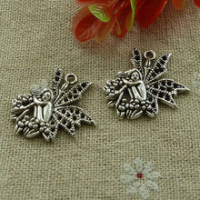 120 pieces tibetan silver angel charms 25x23mm #2929 2024 - buy cheap