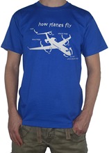 Camiseta de "cómo los aviones vuela con magia" para hombre, camisa informal de estilo veraniego para piloto aerodinámico de ciencia, novedad de 2019 2024 - compra barato
