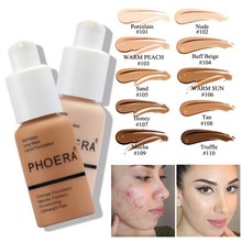 Foundation Soft Matte Long Wear Oil Control Concealer Liquid Foundation Cream Fashion Womens Makeup 2024 - buy cheap