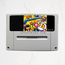 Супер Bomberman 16 бит 46 Pin игровой Картридж для PAL версии игровой консоли 2024 - купить недорого