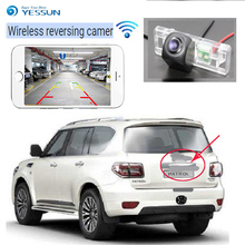 YESSUN hd carro câmera de visão traseira sem fio Para Nissan Patrol Royale 2010 ~ 2016 backup câmera de Visão Noturna placa de licença lâmpada camer 2024 - compre barato