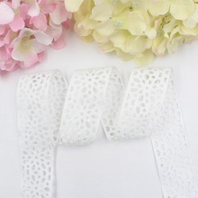 1653120 , NEW width 38mm hollow flowers series Ribbon, DIY handmade materials,Clothing accessories,Gift Wrapping 2024 - buy cheap