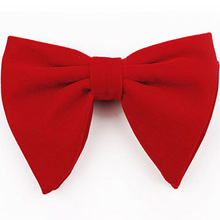 Большой бархатный галстук-бабочка RBOCOTT для мужчин и женщин, модный однотонный галстук-бабочка для свадьбы, вечеринки, деловые аксессуары, подарок 2024 - купить недорого