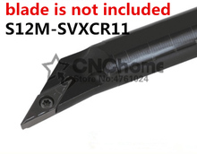 S12M-SVXCR11 CNC Chato Bar, 12mm ferramentas de torneamento Interno, indexável Torno CNC ferramenta de corte, suporte da Ferramenta de viragem para VCGT110304 2024 - compre barato