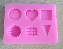 Food Grade Silicone Cake Molds Heart Round Square Cake Chocolate Mold Bakeware Cake Decoration Tools Kitchen Accessories E438 2024 - buy cheap