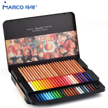 Marco Reffine Prismacolor Oil Pencils 24/36/48Colors Oily Colored Pencils for Art Sketch Drawing School Office Supplies 2024 - buy cheap