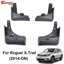 Para-lama traseira dianteira para autos, acessório para guarda-lamas para nissan rogue x-trail t32 2014 2015 2016 2017 2024 - compre barato