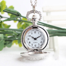 Reloj de bolsillo de araña Retro de tamaño pequeño, reloj, collar, joyería de moda, colgante, LXH 2024 - compra barato
