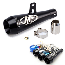 51mm Universal Motorcycle Exhaust Modified Muffler Pipe Scooter Pit Bike Dirt Motocross For Yamaha Honda KTM Kawasaki 2024 - buy cheap