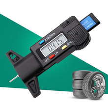 Calibrador Digital de profundidad de 0-25,4mm, medidor de profundidad de la banda de rodadura, medidor de presión de neumáticos, medidor de patrón de neumáticos de coche 2024 - compra barato