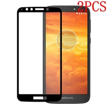 2PCS Full Cover Tempered Glass For Motorola Moto E5 Play GO Screen Protector protective film For Moto E5 Play GO glass 2024 - buy cheap