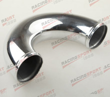 2" 51mm 180 Degree Aluminum Turbo Intercooler Pipe Tube Tubing L=300mm 2024 - buy cheap