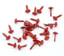 500Pcs Red  Pastel  Round Mini Metal Brads Scrapbooking Embellishment diy crafts 9x5mm Wholesale A00509 2024 - buy cheap