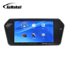 AuMoHall 7'' TFT LCD MP5 Car Rear View Mirror Monitor Auto Vehicle Parking Rearview Monitor SD/USB MP5 For Reverse Camera 2024 - buy cheap