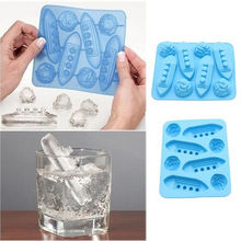 Titanic Shaped Silicone Mold Ice Cube Tray Ice Cream Makers Chocolate Fondant Mould Diy Bar Party Drink 2024 - buy cheap