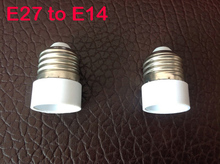 Fireproof Material E27 to E14 lamp Holder Converter Socket Conversion light Bulb Base type Adapter New 10Pcs 2024 - buy cheap