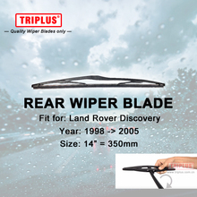 Rear Wiper Blade for Land Rover Discovery 2 (1998-2005) 1pc 14" 350mm,Car Rear Windscreen Wipers,Back Window Windshield Blades 2024 - buy cheap
