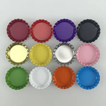100Pcs 1" Double-sided Printing Metal Chrome Crown Bottle Cap No internal Aprons Accessories For Time Gem 2024 - buy cheap