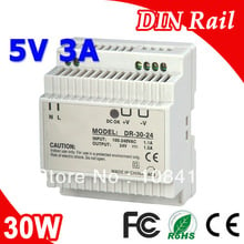 DR-30-5 Din-Rail Switch Power Suply Transformer 5V 3A 30W Output 2024 - buy cheap