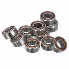 10 Pieces MR63ZZ Ball Bearing Mini Steel Rolling Roller Bearings High Precision Mini Rolling Bearing Seats  3mm*6mm*2.5mm 2024 - buy cheap