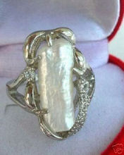 Gran oferta nuevo estilo> anillo de mariposa de perla blanca de agua dulce Noblest 7 8 9 6 2024 - compra barato