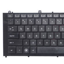 GZEELE New US laptop Keyboard For HP Compaq for ProBook 4421S 4420S 4425S 4426S MODEL-SX7 English layout black with frame 2024 - buy cheap