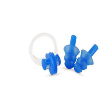  New High Quality Silicone Swimming earplug adult Waterproof swimming ear plugs Soft Swim nose clip set with case Wholesale 2024 - buy cheap