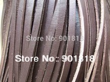 10meters/lot 5mm width genuine cow Suede flat leather cord necklace bracelet Thread String Necklace DIY jewelry accessories F660 2024 - buy cheap